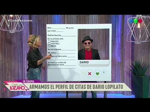 Flor Peña le armó el perfil de Tinder a Dario Lopilato - Cortá por Lozano 2020