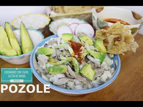 Pozole blanco - salsa para pozole