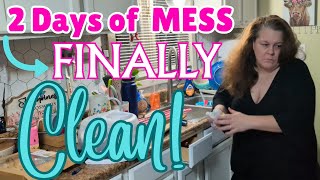 30 Minutes of INTENSE Cleaning Motivation | Real Life Mess