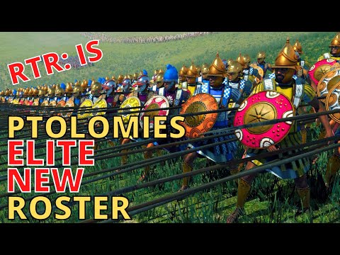 The ELITE NEW UNITS of The PTOLEMIES in RTR: Imperium Surrectum [v0.5] - Egypt Unit Roster Guide