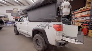 Tundra Camper Buildout Planning: Bigger Water, Clean Power, Slide-Out Kitchen Layout
