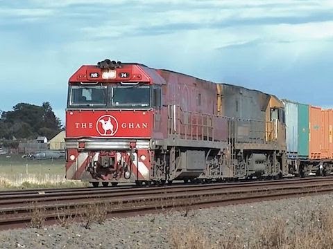 Pacific National freight train near Donnybrook - Interstate Freight Transport by Rail