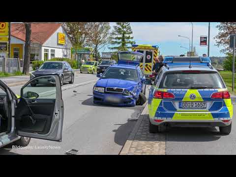 Bautzen: Zwei Personen verletzt nach Unfall - LAUSITZWELLE