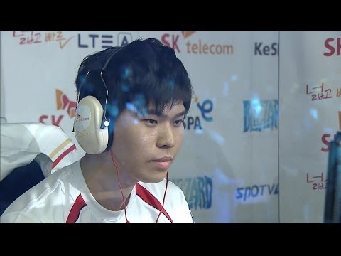 [SPL2014] Billowy(MVP) vs MyuNgSiK(KT) Set2 Yeonsu -EsportsTV,SPL2014