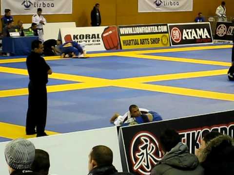 DAVID DIMOPOULOS SAID (Alliance) vs LEON AMANCIO (CheckMate) European BJJ 2012 Part 1