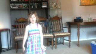 Katey dancing (Can't stop this feeling)