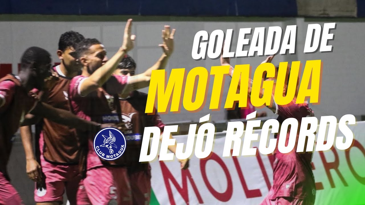 Los récords que dejó la goleada de Juticalpa vs Motagua