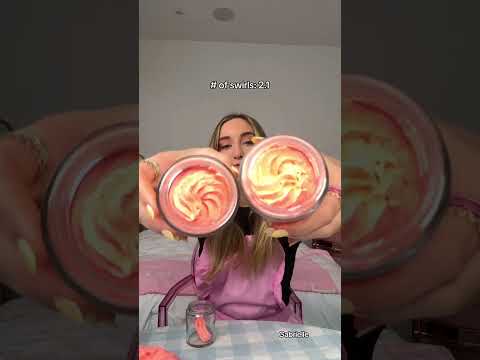 HOW MANY SWIRLS CAN YOU PIPE #shortsvideo #competition #swirling #swirls #beauty #skincare #asmr