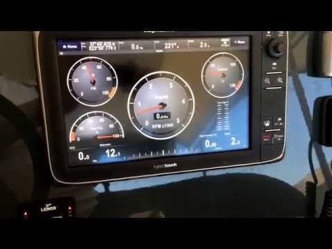 Raymarine e127 VesselView4 MerCruiser TDI-370 motor