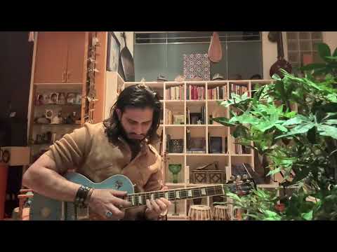 Zayn Mohammed plays his Gibson Les Paul