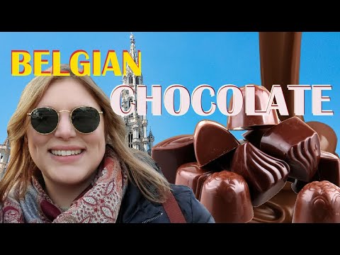 Americans try BELGIAN CHOCOLATE for the first time! Amazing chocolates in Brussels, Belgium
