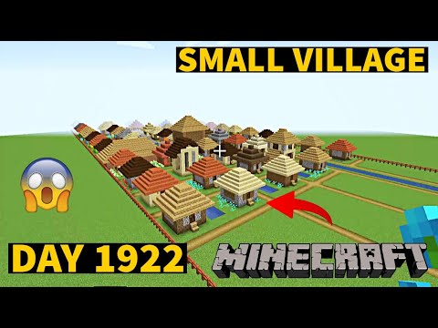 EPIC! Building Small Village in Minecraft Creative Mode