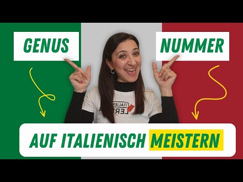 Italienische Grammatik leicht gemacht: Genus & Numerus erklärt! 📚🇮🇹 |Italienisch fūr Anfänger