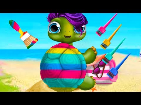 Fun Animals Care Game - Baby Animal Hair Salon 3 - Newborn Hatch & Haircut Games for Kids