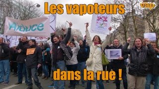 La cigarette électronique dans la rue ! 