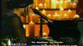 Alicia Keys - Someday we´ll be free (Live @ the Tribute Concert 2001)