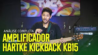 Video thumbnail for AMPLIFICADOR HARTKE KICKBACK KB15 - REVIEW COMPLETO by Citron