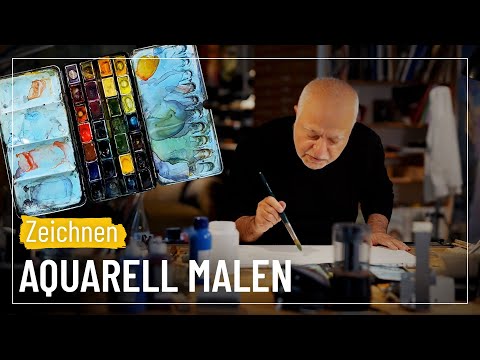 Aquarell und Wasserfarbe - Malen für Anfänger | sehen&gestalten #119