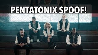 Pentatonix &quot;Cheerleader&quot; Spoof Parody