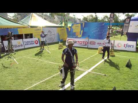 Kim Minjung v Deepika Kumari – recurve junior women gold | Legnica 2011 World Youth Championships