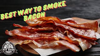 Pit boss pro series - how to smoke bacon on pellet grill - backyard bbq recipes