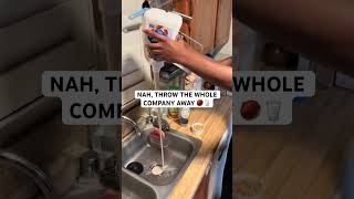 NAH, THROW THE WHOLE COMPANY AWAY 🌰🥛