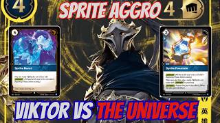Viktor Sprite Aggro vs THE UNIVERSE ll Riftbound Unleashed Deck and Games