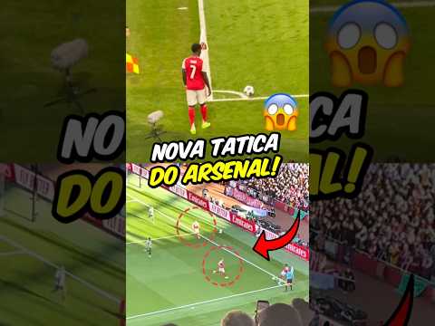 A NOVA TÁTICA DE ESCANTEIOS DO ARSENAL😱