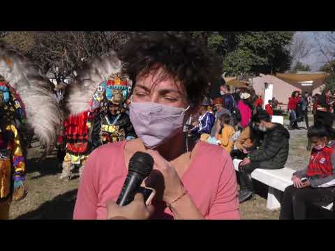 Se realizó el tradicional convite a la Pachamama en el renovado Mercado Artesanal