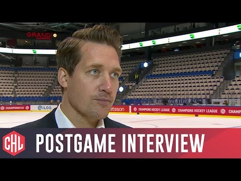 Postgame interviews: Växjö Lakers vs Red Bull Salzburg 5:2