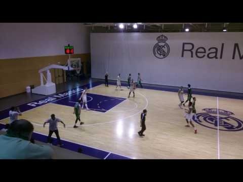 005 Liga EBA 2016-2017. Grupo B. Real Madrid-Fundación Globalcaja La Roda (83-72).
