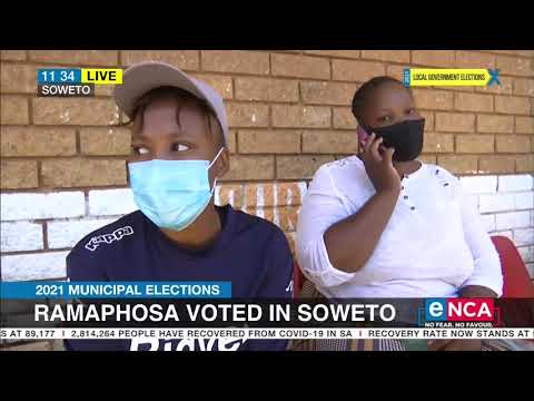 South Africans cast their votes