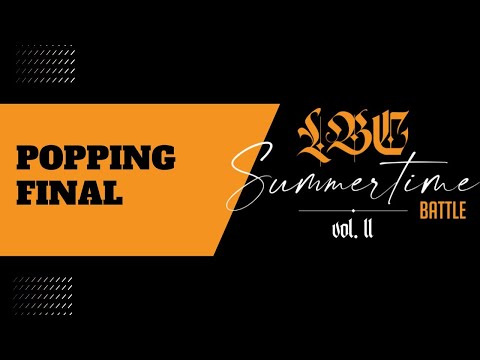 LBC Summertime Battle vol. 2 - Popping Final Arejay vs Waldo