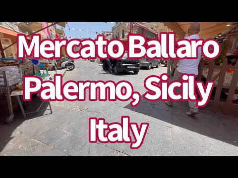 Ballaro Market - Palermo - the most famous street market in Sicily