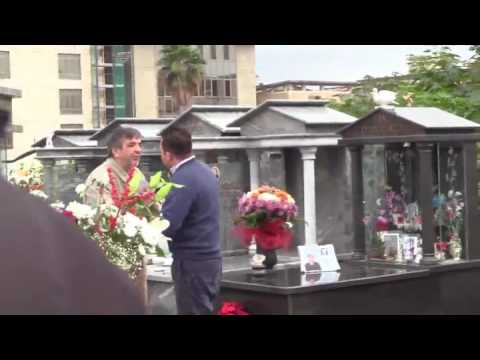 Cimitero di Catania, tombe allagate