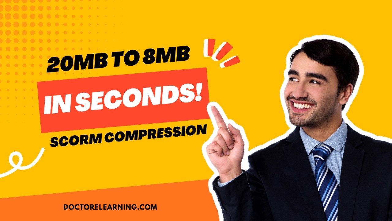 Reduce your SCORM file size in minutes — without losing quality.