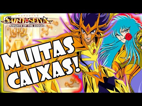 AGORA SIM! ABRI TODAS AS CAIXAS DE CLOTH REPAIR! SAINT SEIYA AWAKENING