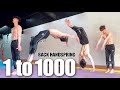 ‘백핸드스프링 1000개’ 하면 어떤 일이 일어날까? ㅣ LEARN TO BACK HANDSPRING (1 to 1000)