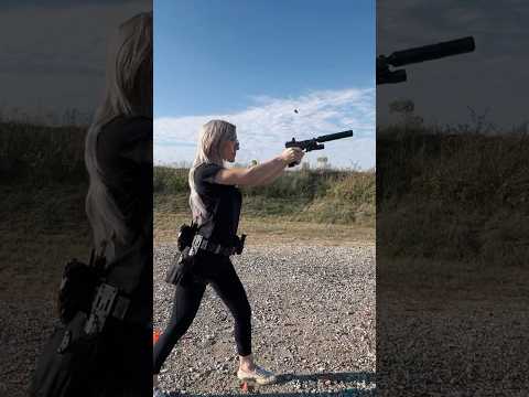 Glock 9mm: Unsuppressed vs Suppressed #silencershop #silencer