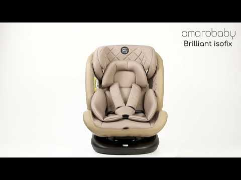 Миниатюра изображения товара Автокресло Amarobaby Brilliant Isofix / AMARO-2003-BrSe (серый)
