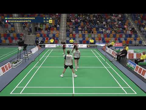Match point - Axelsson / Silvennoinen vs Renoir / Margueritte - XD, Final - Czech Open 2023