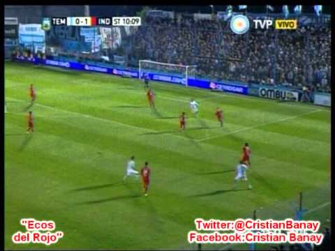 Temperley  0 Independiente 1 (Ecos del Rojo)  Torneo de Primera Division 2015