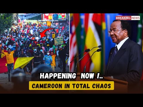 🔥Cameroon Erupts in Chaos— 30 Dead as Protest Turns Into Revolution! #CameroonUprising #paulbiya