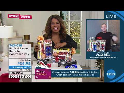 Chad Allen® (TVchad®) and Marlo Smith Presenting Radical Racers on HSN