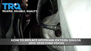 How to Replace Upstream Oxygen Sensor 2012-2020 Ford Focus