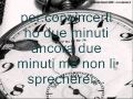 Solo 3 minuti; Negramaro. lyrics 