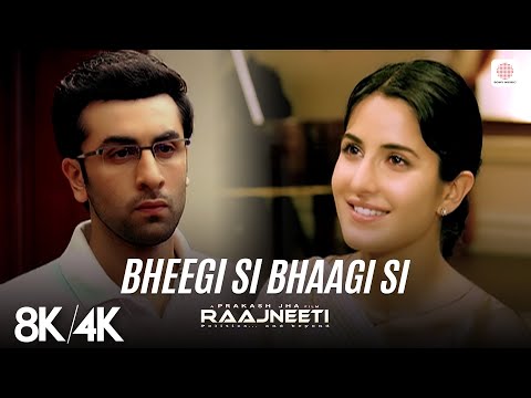 Bheegi Si Bhaagi Si - 8K/4K Music Video | Ranbir Kapoor | Katrina | Mohit Chauhan, Antara M | Pritam