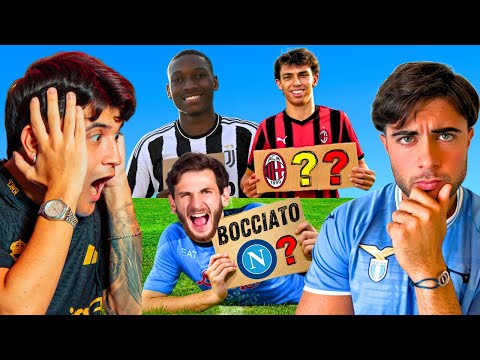 ⚽️ VOTIAMO il CALCIOMERCATO delle SQUADRE di SERIE A! 🏆