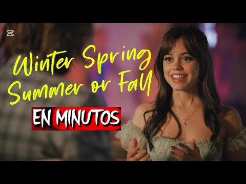 Las cuatro estaciones (2025) película resumen en minutos Jenna Ortega