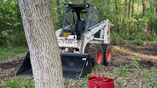 Skid steer repairs  bobcat 843 #6